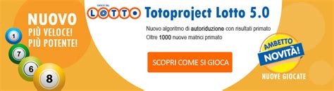 totoproject lotto|Play SuperEnalotto.